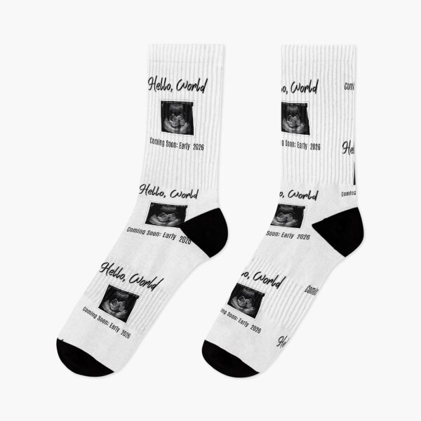 Item preview, Hello World Early 2026 Ultrasound Photo | Baby Loading Announcement designed and sold by Sitred123.