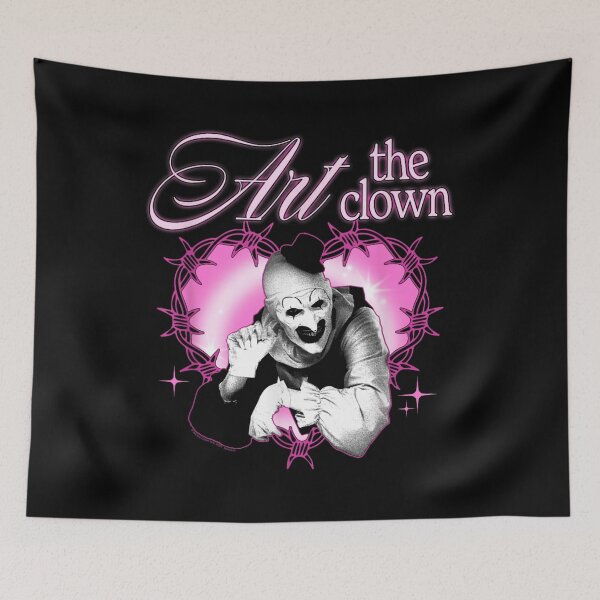 Item preview, Terrifier Barbed Wire Heart Pink Logo Horror Movie designed and sold by Altenpendinton.