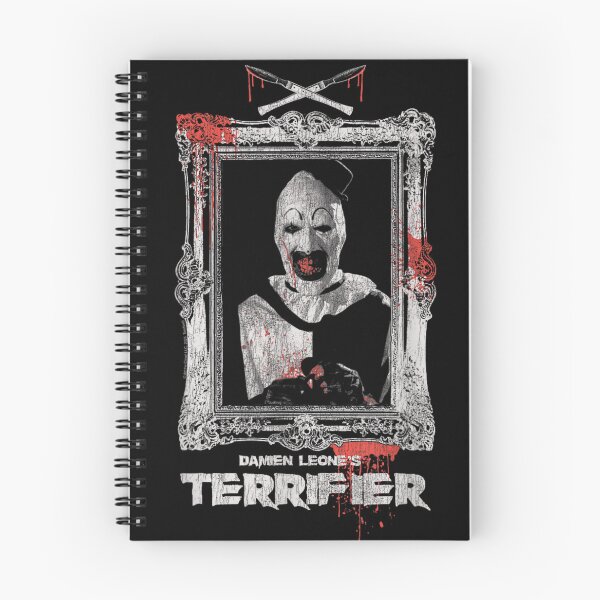Item preview, Terrifier Art The Clown Bloody Fancy Frame Horror Movie designed and sold by Altenpendinton.