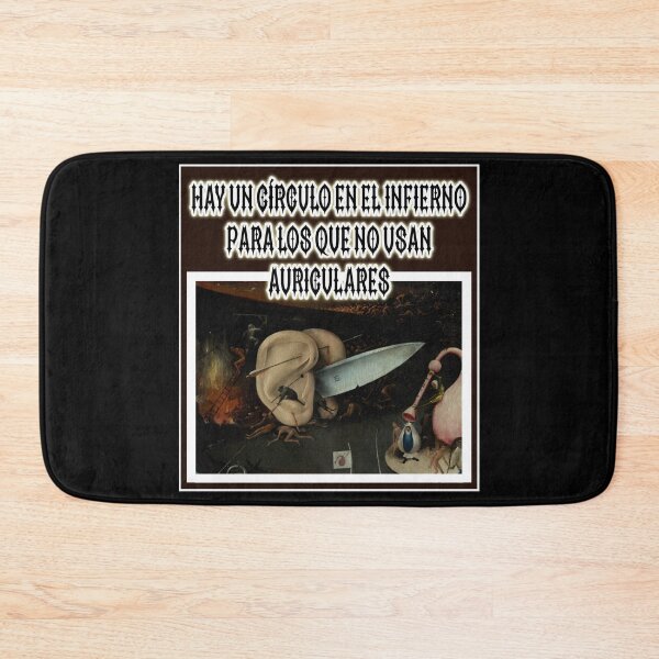 Item preview, There is a circle in hell for those who don't wear headphones. designed and sold by kassandra369.