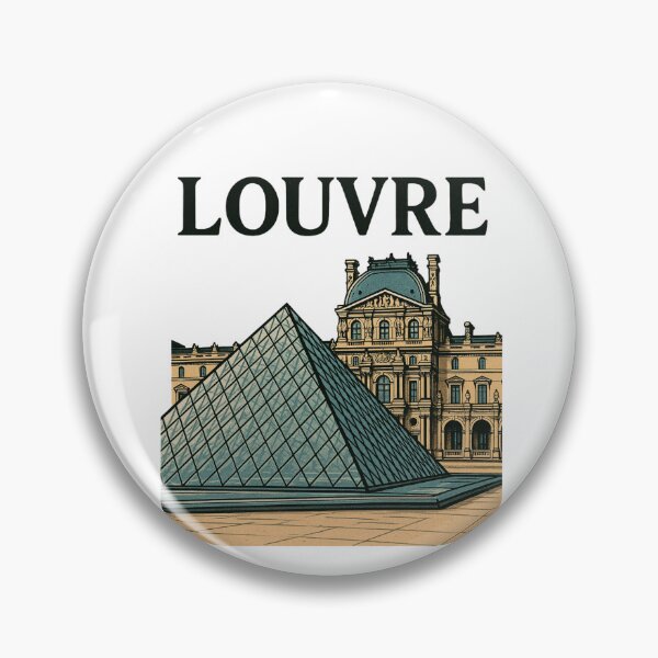 Item preview, Louvre Museum designed and sold by Echo Aesthetics.