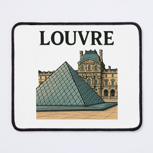 Item preview, Louvre Museum designed and sold by Echo Aesthetics.