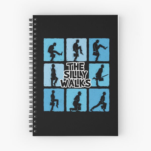 Item preview, The Silly Walks Club – Retro Walking Silhouette designed and sold by erion5k.