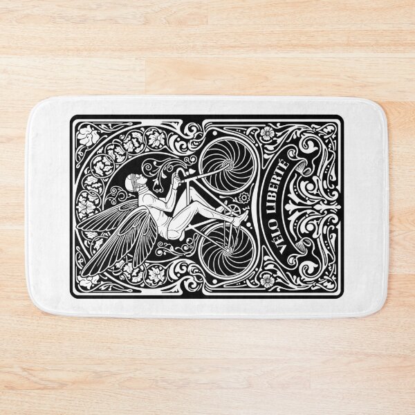 Item preview, Cycling Bicycle Freedom Velo Liberte Cyclist Man Nouveau designed and sold by GrandeDuc.