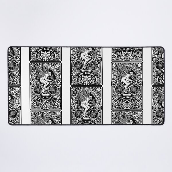 Item preview, Cycling Bicycle Freedom Velo Liberte Cyclist Man Nouveau designed and sold by GrandeDuc.