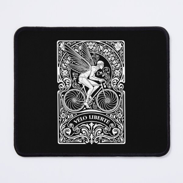 Item preview, Cycling Bicycle Freedom Velo Liberte Cyclist Man Nouveau designed and sold by GrandeDuc.