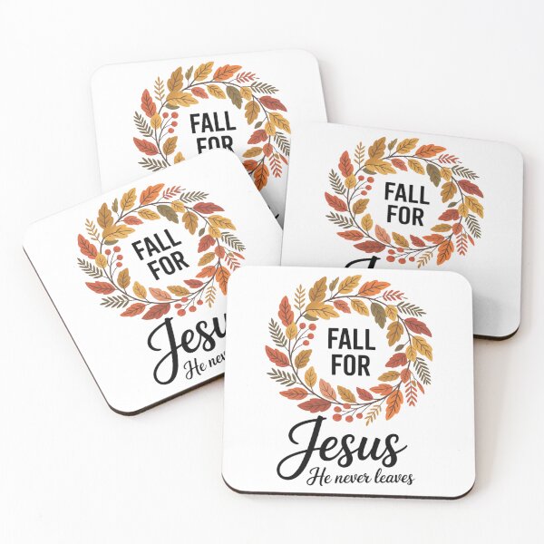 Item preview, Fall For Jesus He Never Leaves Autumn Thanksgiving Fall For Jesus designed and sold by Moon-Ape.