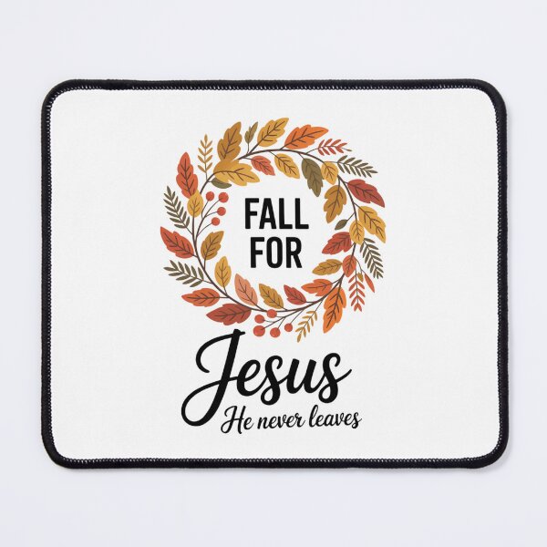 Item preview, Fall For Jesus He Never Leaves Autumn Thanksgiving Fall For Jesus designed and sold by Moon-Ape.