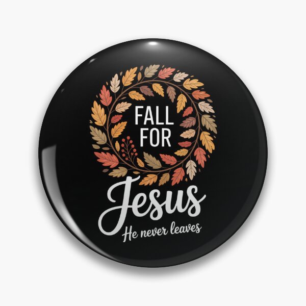 Item preview, Fall For Jesus He Never Leaves Pumpkin Autumn Thanksgiving designed and sold by Moon-Ape.