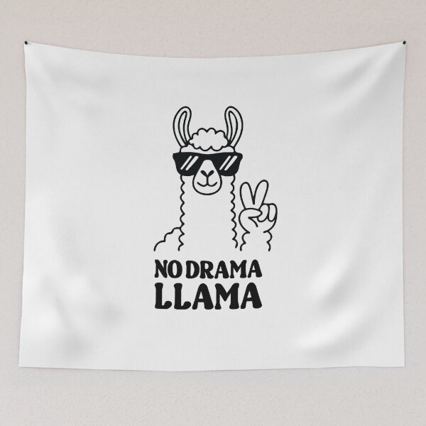 Item preview, No Drama Llama designed and sold by DeMineArts.
