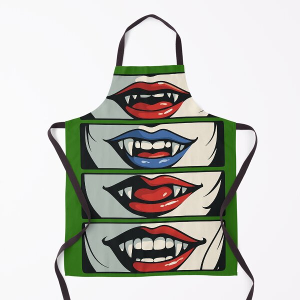 Item preview, Pop Art Vampire Lips – Bold Fangs & Gothic Aesthetic Design designed and sold by Minimum-Rage.