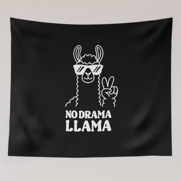 Item preview, No Drama Llama designed and sold by DeMineArts.