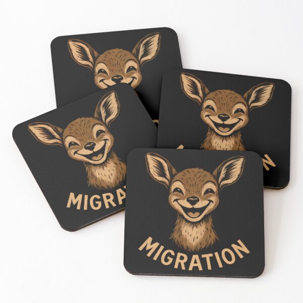 Item preview, Deer migration designed and sold by anziehend.