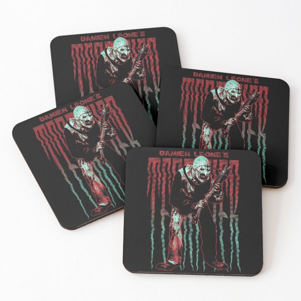 Item preview, Terrifier Stretched Out Logo with Art The Clown Horror Movie designed and sold by CrinoSwice.