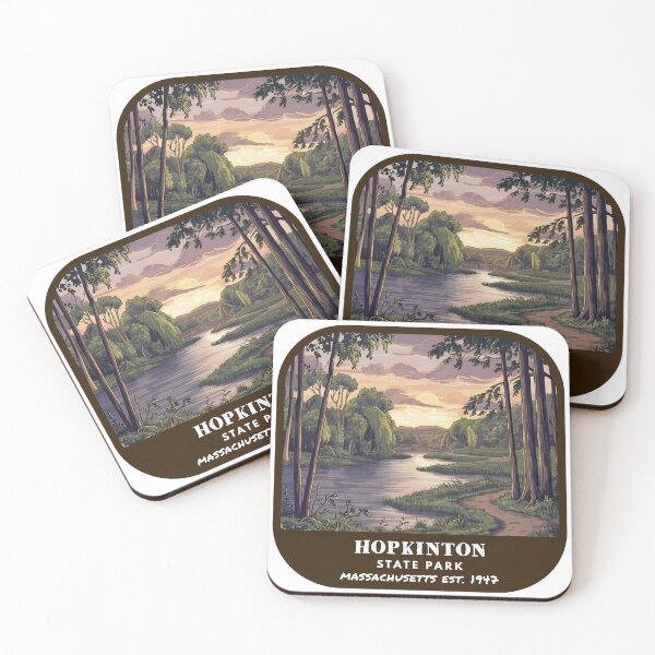 Item preview, Vintage Hopkinton State Park (Massachusetts State Park) designed and sold by RabbitK.