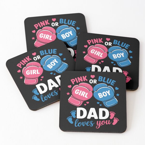 Item preview, Pink Or Blue Dad Loves You Boxing Gender Reveal Party designed and sold by PeteHomenick.