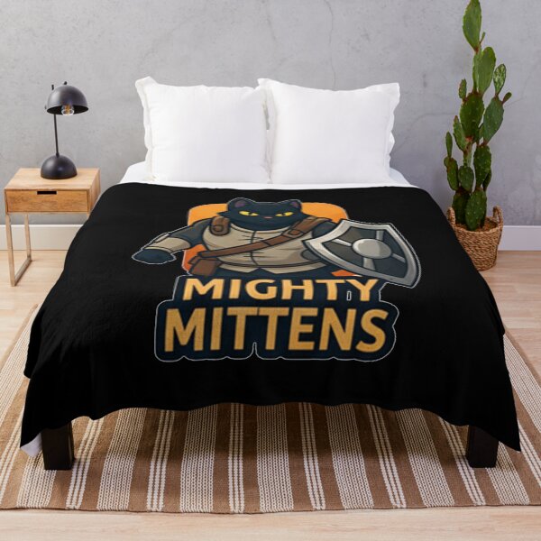 Item preview, Mighty Mittens - Black Cat Hero designed and sold by okiiskandarart.