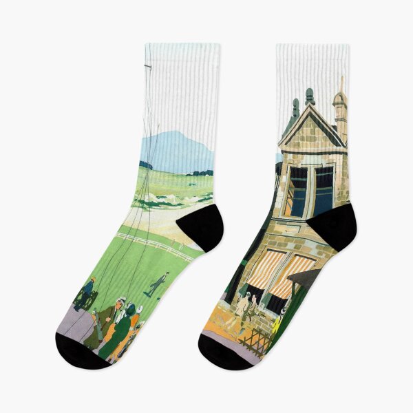 Item preview, Vintage Travel Poster | LNER St Andrews | Art Deco Golf Scene | Home of Golf | Royal & Ancient Game | Classic British Railway designed and sold by artofuniverse.