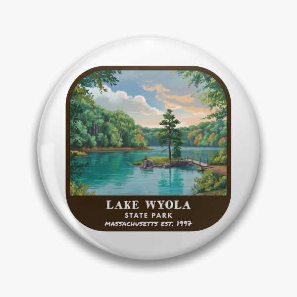 Item preview, Vintage Lake Wyola State Park (Massachusetts State Park) designed and sold by RabbitK.