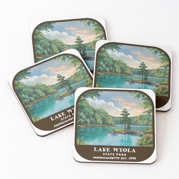 Item preview, Vintage Lake Wyola State Park (Massachusetts State Park) designed and sold by RabbitK.