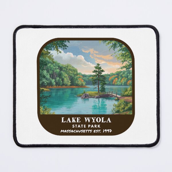Item preview, Vintage Lake Wyola State Park (Massachusetts State Park) designed and sold by RabbitK.