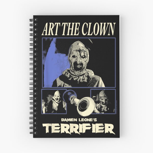 Item preview, Terrifier Art the Clown Black and White Panels Horror Movie designed and sold by CrinoSwice.