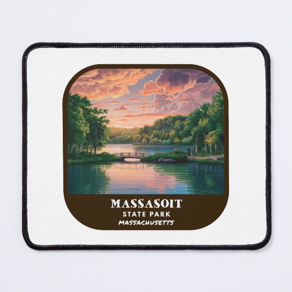 Item preview, Vintage Massasoit State Park (Massachusetts State Park) designed and sold by RabbitK.