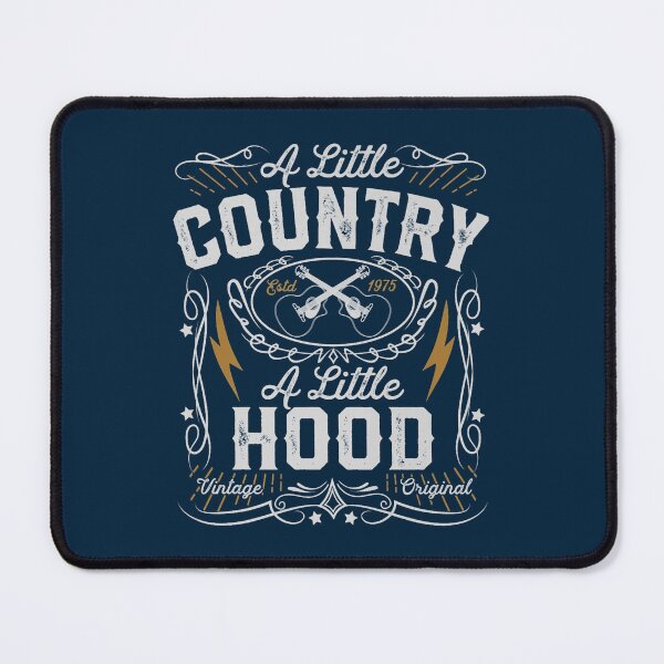 Item preview, A Little Country A Little Hood Hip Hop Rap Music designed and sold by Elyweddi.