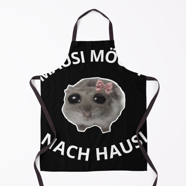 Item preview, Mausi wants to go Hausi Shirt – Cute Hamster Meme, Funny Girly T-Shirt, Sweet Animal Meme designed and sold by Fiebertraum Fashion.