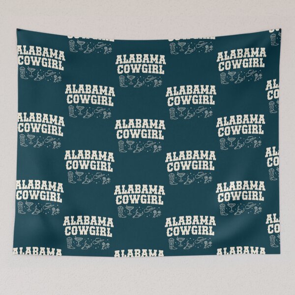 Item preview, Alabama Cowgirl Shirt Southern Country Gift for Women and Rodeo Lovers, Western Alabama Cowgirl Swea designed and sold by Elyweddi.