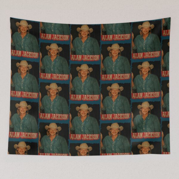 Aperçu de l'œuvre Alan Jackson - Design vintage (1) créée et vendue par Elyweddi.