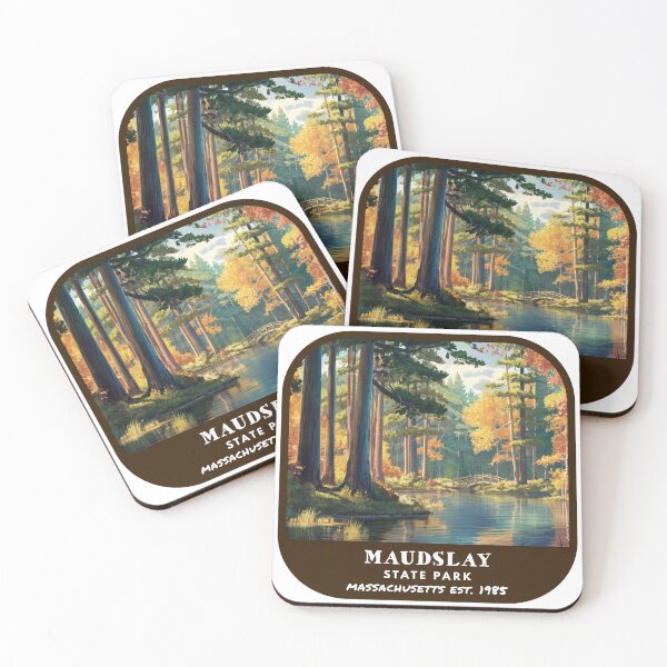 Item preview, Vintage Maudslay State Park (Massachusetts State Park) designed and sold by RabbitK.