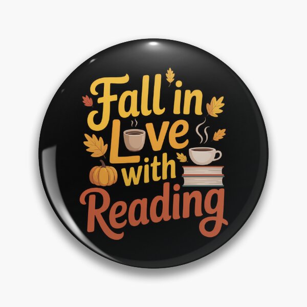Item preview, Fall in Love with Reading Autumn Book Lover Bookworm designed and sold by Moon-Ape.