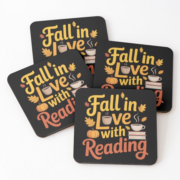 Item preview, Fall in Love with Reading Autumn Book Lover Bookworm designed and sold by Moon-Ape.