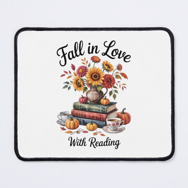 Item preview, Fall In Love With Reading Book Autumn Teachers Pumpkins designed and sold by Moon-Ape.