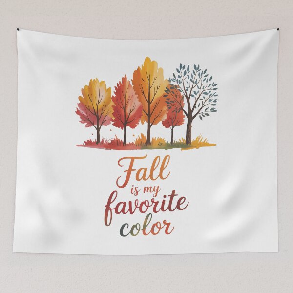 Item preview, Fall is My Favorite Color Autumn Tree Line Fall Tree designed and sold by Moon-Ape.