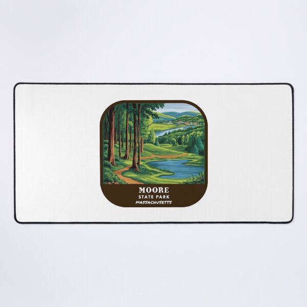 Item preview, Vintage Moore State Park (Massachusetts State Park) designed and sold by RabbitK.