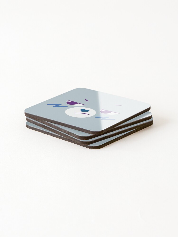 Thumbnail 4 of 5, Coasters (Set of 4), Grumpy Mood - Daily Resolution designed and sold by DAKAstudio.