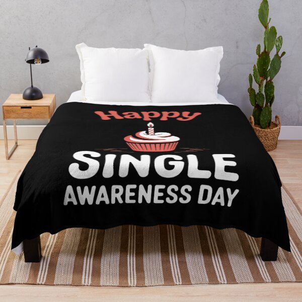 Item preview, Happy Single Awareness Day Valentines Anti Valentine Humor designed and sold by VENOM0RIOT.
