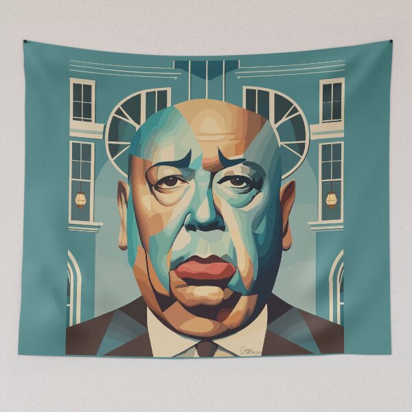 Item preview, Alfred Hitchcock behind Rear Window designed and sold by FocusChillax.