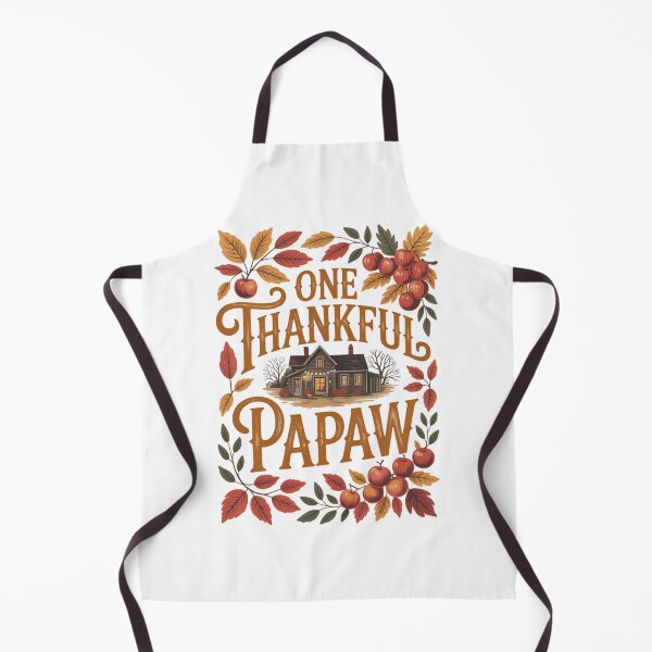 Item preview, Fall Papaw Thankgiving Papaw One Thankful Papaw designed and sold by Moon-Ape.