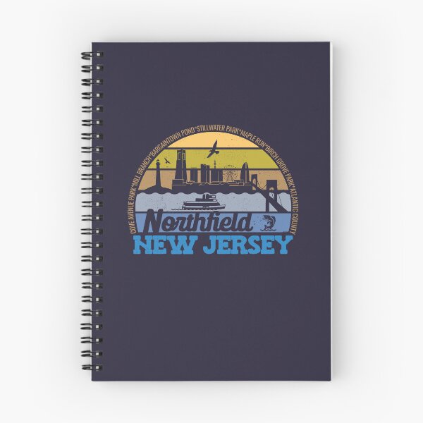 Item preview, Northfield New Jersey Sunset Retro Vintage Local Pride Logo designed and sold by CRHPOD20.