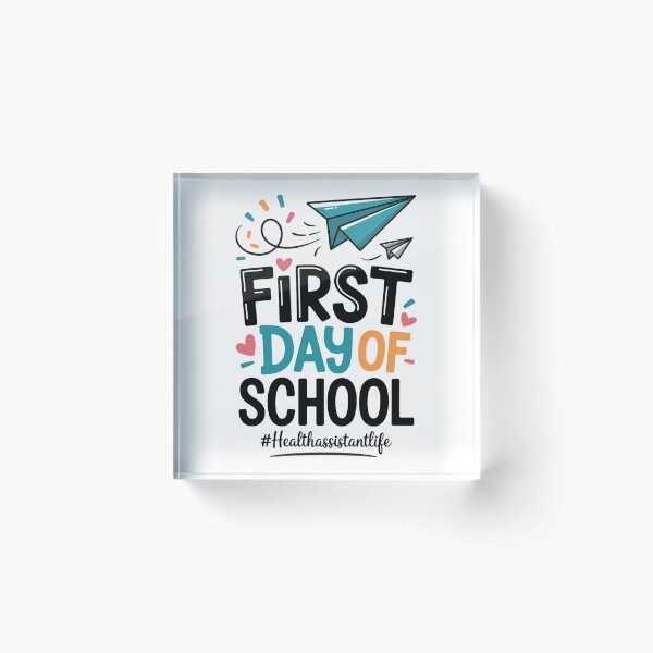Item preview, Health Assistant Happy First Day Of School Back To School designed and sold by VENOM0RIOT.