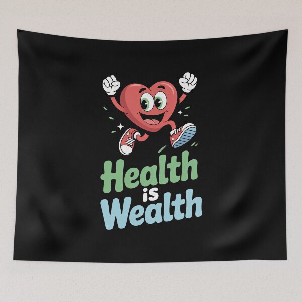 Item preview, Health is Wealth designed and sold by VENOM0RIOT.
