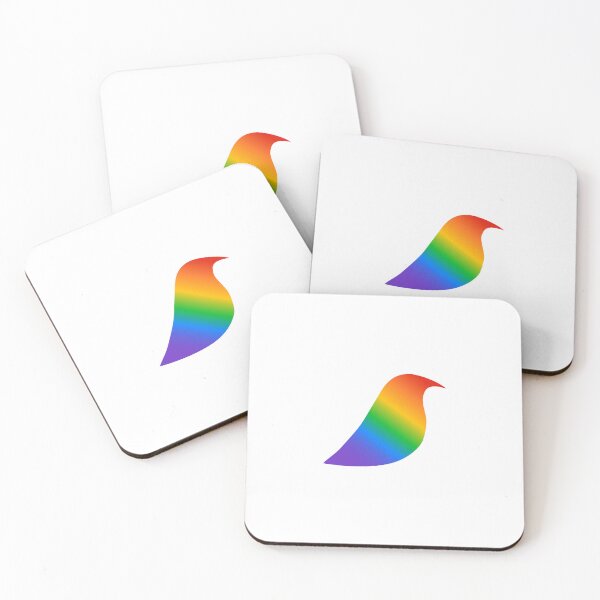 Item preview, Rainbow Bird - Freedom Pride Merch LGBTQIA designed and sold by Inspirationmotivation.