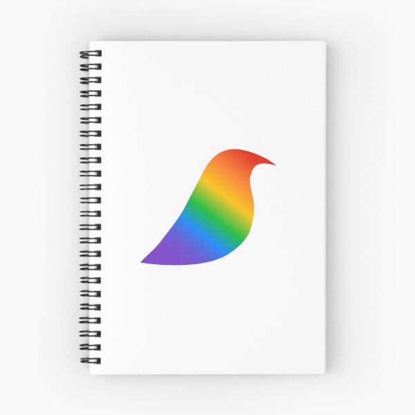 Item preview, Rainbow Bird - Freedom Pride Merch LGBTQIA designed and sold by Inspirationmotivation.