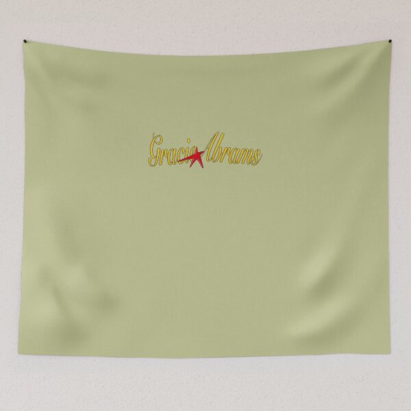 Item preview, 381-Gracie-Abrams-Red-Star-Cursive-Lettering-Logo designed and sold by JanickStanton9.