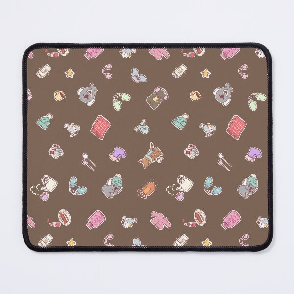 Item preview, Winter Camping with Aussie animals All over (Brown) designed and sold by HarunaMcDesigns.
