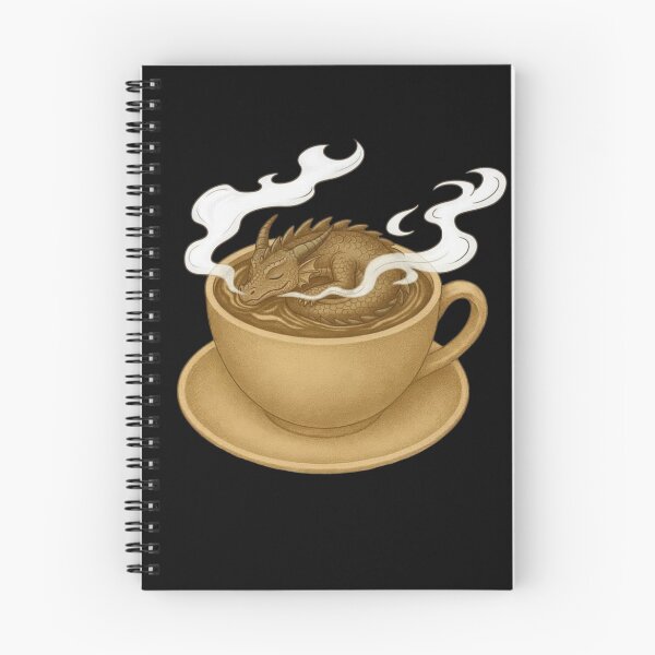 Item preview, Coffee Art Sleeping Coffee Dragon Latte Art Design designed and sold by TheTrendsDesk.