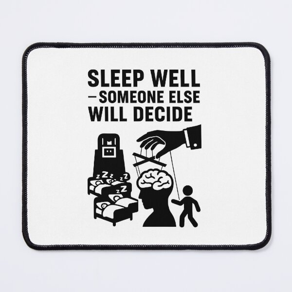 Item preview, Sleep Well — Someone Else Will Decide | Sleeping Society  designed and sold by Les-Ink-Studio.